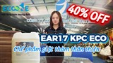 EAR17 KPC ECO – GIẢI PHÁP GIẶT THẢM CHUYÊN SÂU, KHỬ MÙI TRIỆT ĐỂ CHO KHÁCH SẠN, BỆNH VIỆN, NHÀ HÀNG